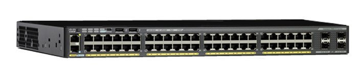 Cisco Catalyst 2960-X 48 GigE, 4 x 1G SFP, LAN Base, WS-C2960X-48TS-L